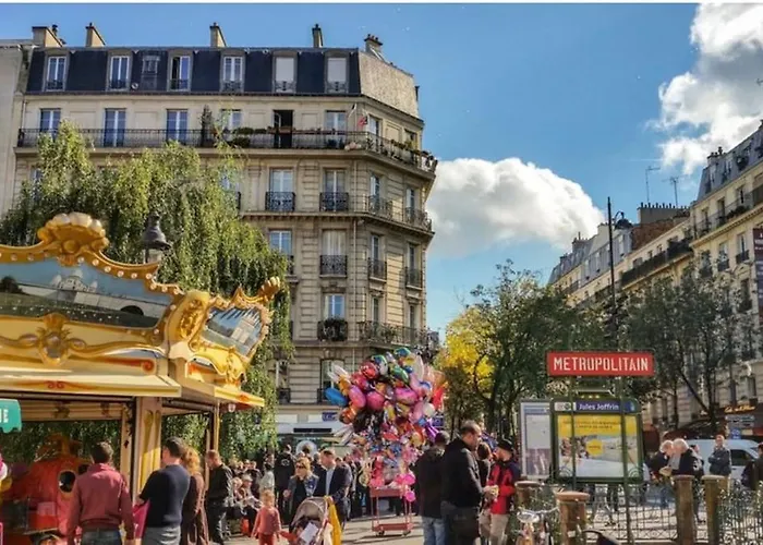 2 Rooms, Close To Montmartre, Light&quiet Appartement